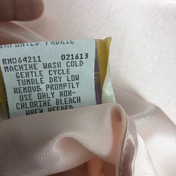 Vintage Silky Pink Chemise Slip Nightie Small / XS - Picture 3 of 9